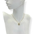 Colar Folheado a Ouro - Gota com micro zircônia cravejado - Rosana Bijoux 