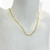 Colar Choker Folheado a Ouro - Elo de corações médio - comprar online