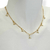 Colar Choker Folheado a Ouro - Mini cauda de baleia - comprar online
