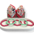 Conjunto Infantil Laço + Kit de pulseira - Meninas