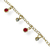 Pulseira Folheado a Ouro - Mini tiffany Rubi + strass na internet