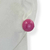 Brinco Bijuteria - Circulo médio (Pink) - comprar online