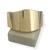 Bracelete Folheado a Ouro - Orgânico largo liso