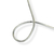 Choker Gargantilha Folheado a Prata - Minimalista Braided na internet