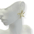Brinco Banhado Dourado - Estrela da noite - Rosana Bijoux 