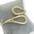Bracelete Folheado a Ouro - 2 Gota vazada - comprar online