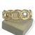 Bracelete Folheado a Ouro - Corrente média
