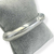 Bracelete Folheado a Prata - Formato oval liso - comprar online