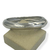 Bracelete Folheado a Prata - Formato oval liso