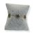 Pulseira Aço Inox Dourado - 5 Flores (Preto) - Rosana Bijoux 