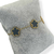 Pulseira Aço Inox Dourado - 5 Flores (Preto) - comprar online