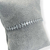 Pulseira Folheado a Prata - Prisma de zircônia - comprar online