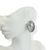 Brinco Bijuteria Níquel Free - Shape oval Branco - Rosana Bijoux 