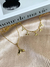 Kit colar + pulseira cauda de baleia