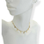 Colar Choker Folheado a ouro - Estrelas pequena pendurada - Rosana Bijoux 