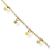 Colar Choker Folheado a ouro - Estrelas pequena pendurada na internet