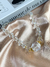 Kit colar + pulseira cristais de acrílico - comprar online