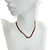Colar Choker Folheado a ouro - Zircônia média quadrada Rubi - Rosana Bijoux 