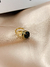 Kit brinco + piercing fake preto - estrela do mar e circulo - comprar online