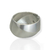 Bracelete Folheado a Prata - Oval grande acetinado na internet