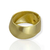 Bracelete Folheado a Ouro - Oval grande acetinado na internet