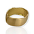 Bracelete Folheado a Ouro - Groumet acetinado - Rosana Bijoux 