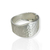 Bracelete Folheado a Prata - Com textura acetinado na internet