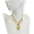 Colar Banhado Dourado - Corrente com búzios + Concha - Rosana Bijoux 