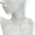 Gargantilha Folheado a Prata - Aro Mini curved - Rosana Bijoux 