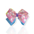 Conjunto infantil laço + kit de pulseiras - Unicórnio rosa - comprar online