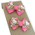 Kit 2 Laços - Hello Kitty (Rosa)