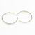 Brinco Argola Folheado a Ouro - Fina M