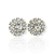 Brinco banhado - ponteira Grande - Cristal - Rosana Bijoux 