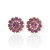 Brinco ponteira Grande - Rosa - Rosana Bijoux 
