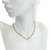 Colar choker folheado a ouro - cordão baiano 3 MM na internet
