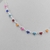 Colar choker mini corações esmaltado colorido - comprar online