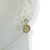 Conjunto colar + brinco folheado a ouro - arvore da vida cravejada - Cristal Transparente - Rosana Bijoux 