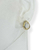 Conjunto colar + brinco folheado a ouro - Gota com borda - Cristal - Rosana Bijoux 