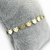 Pulseira Folheada a ouro - Corações dourado