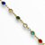 Pulseira Folheado a ouro - Tiffany Colorido