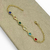 Pulseira Folheado a ouro - Tiffany Colorido - comprar online