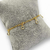 Pulseira Folheado a ouro - Mini tiffany pendurado transparente - loja online