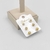 Trio de brincos Folheado a ouro - Bolinhas com textura - comprar online