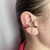 Piercing fake folheado a ouro 3 voltas cravejado - Rubi na internet