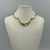 Choker Gargantilha Banhado - Orgânica Maleável - Rosana Bijoux 