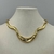 Choker Gargantilha Banhado - Orgânica Maleável