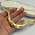Choker Gargantilha Banhado - Orgânica Maleável - loja online