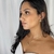 Conjunto colar Folheado a ouro + brinco - Metade Flor Lisa