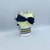 Conjunto infantil laço + kit de pulseiras - Azul e Amarelo - comprar online