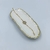 Pulseira corrente fina com circulo redondo cravejado - comprar online